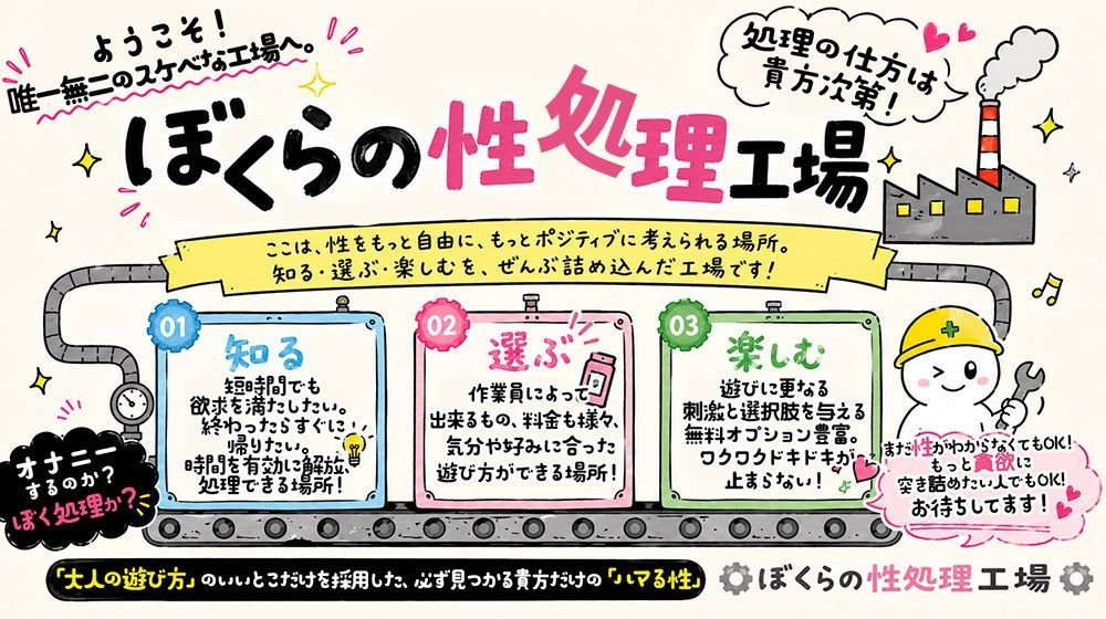 ぼくらの性処理工場in西川口