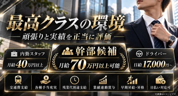 キャスト送迎ドライバー / 東京都中央区